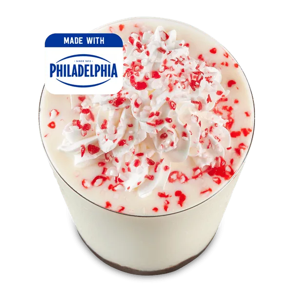 Sheetz Candy Cane Cheezecake Milkshake price and calories